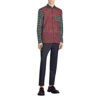 PINE GREEN Chemise Oxford en coton tartan