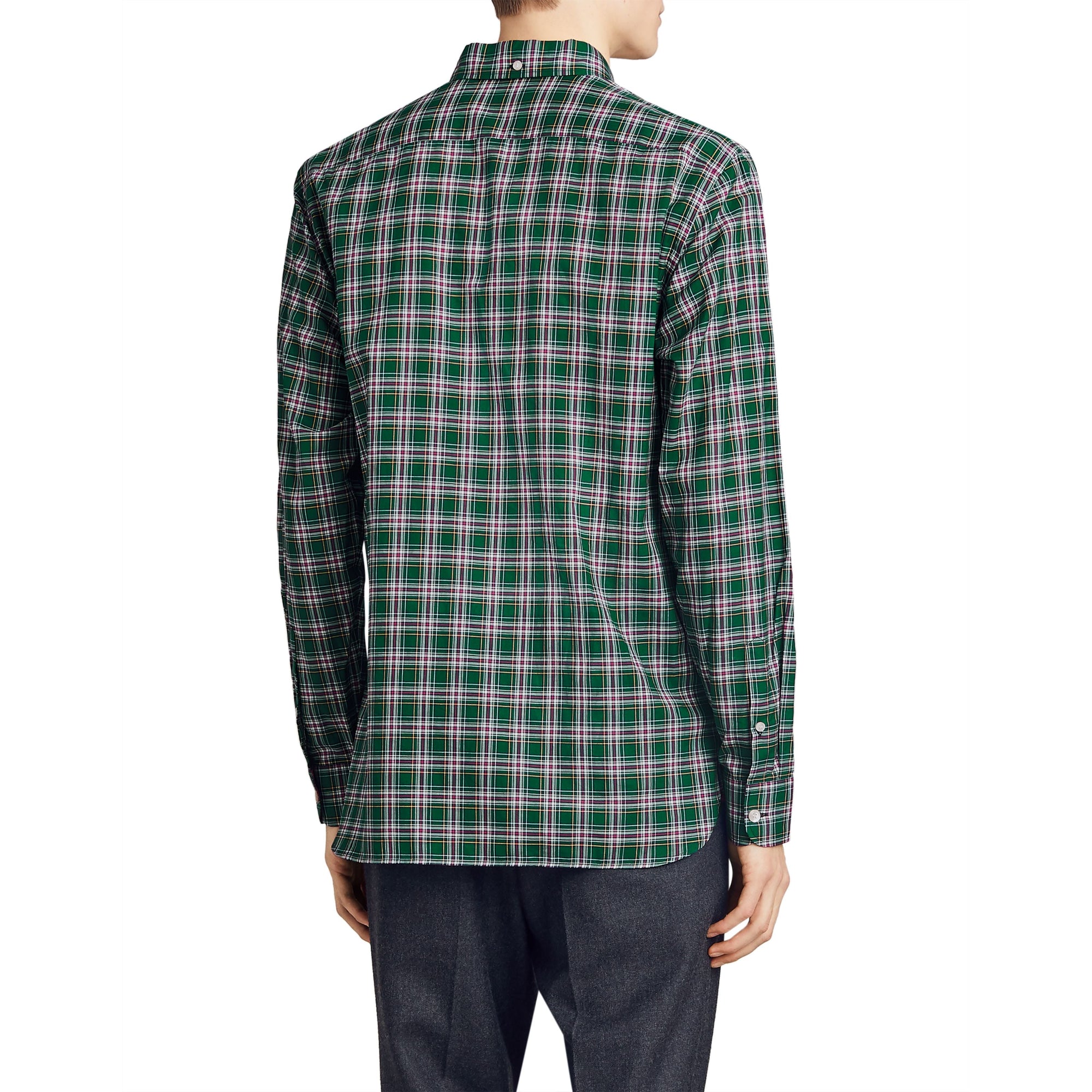 PINE GREEN Chemise Oxford en coton tartan