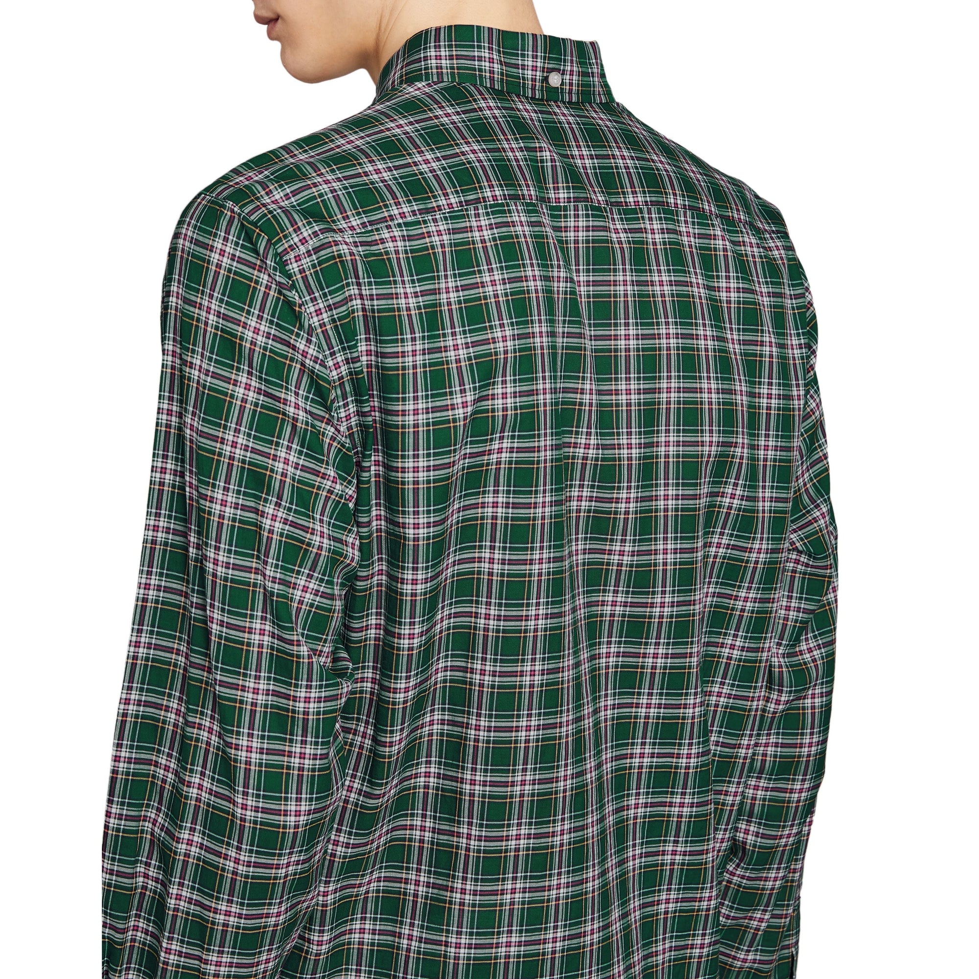 PINE GREEN Chemise Oxford en coton tartan