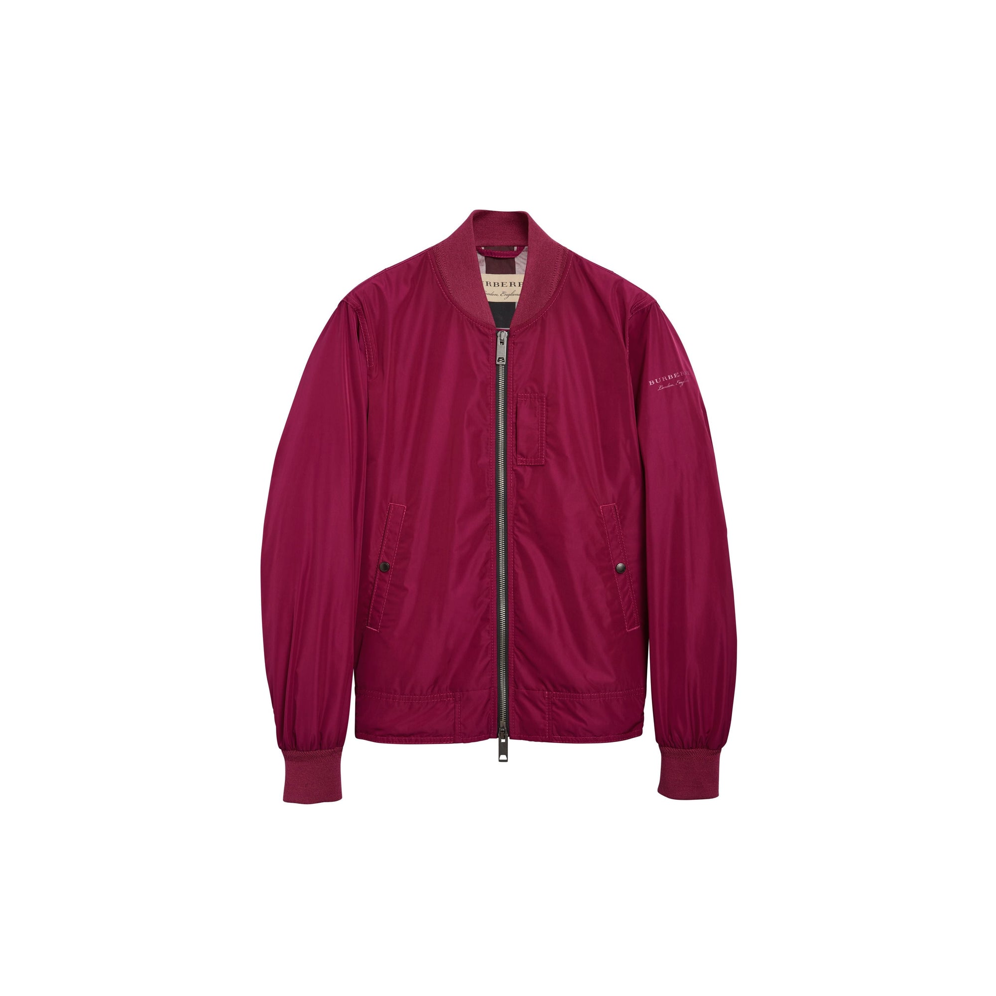 FRITILLARY PINK Bomber en taffetas à mémoire de forme