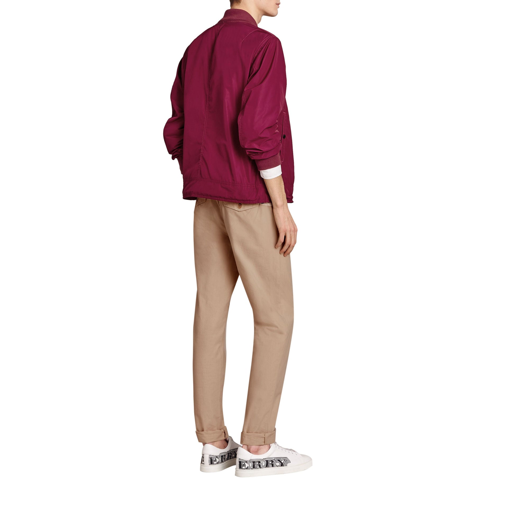 FRITILLARY PINK Bomber en taffetas à mémoire de forme