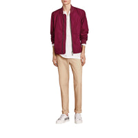 FRITILLARY PINK Bomber en taffetas à mémoire de forme