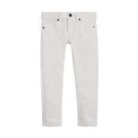 WHITE Jean extensible de coupe skinny