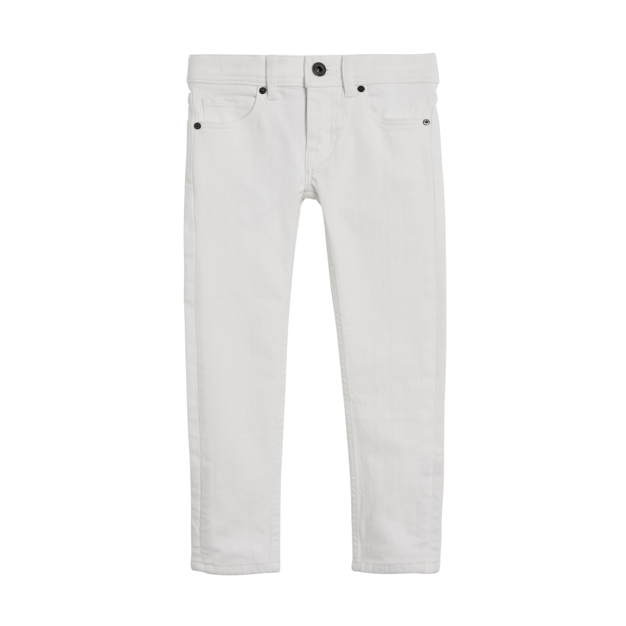 WHITE Jean extensible de coupe skinny