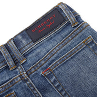 MID INDIGO Jean skinny en denim extensible