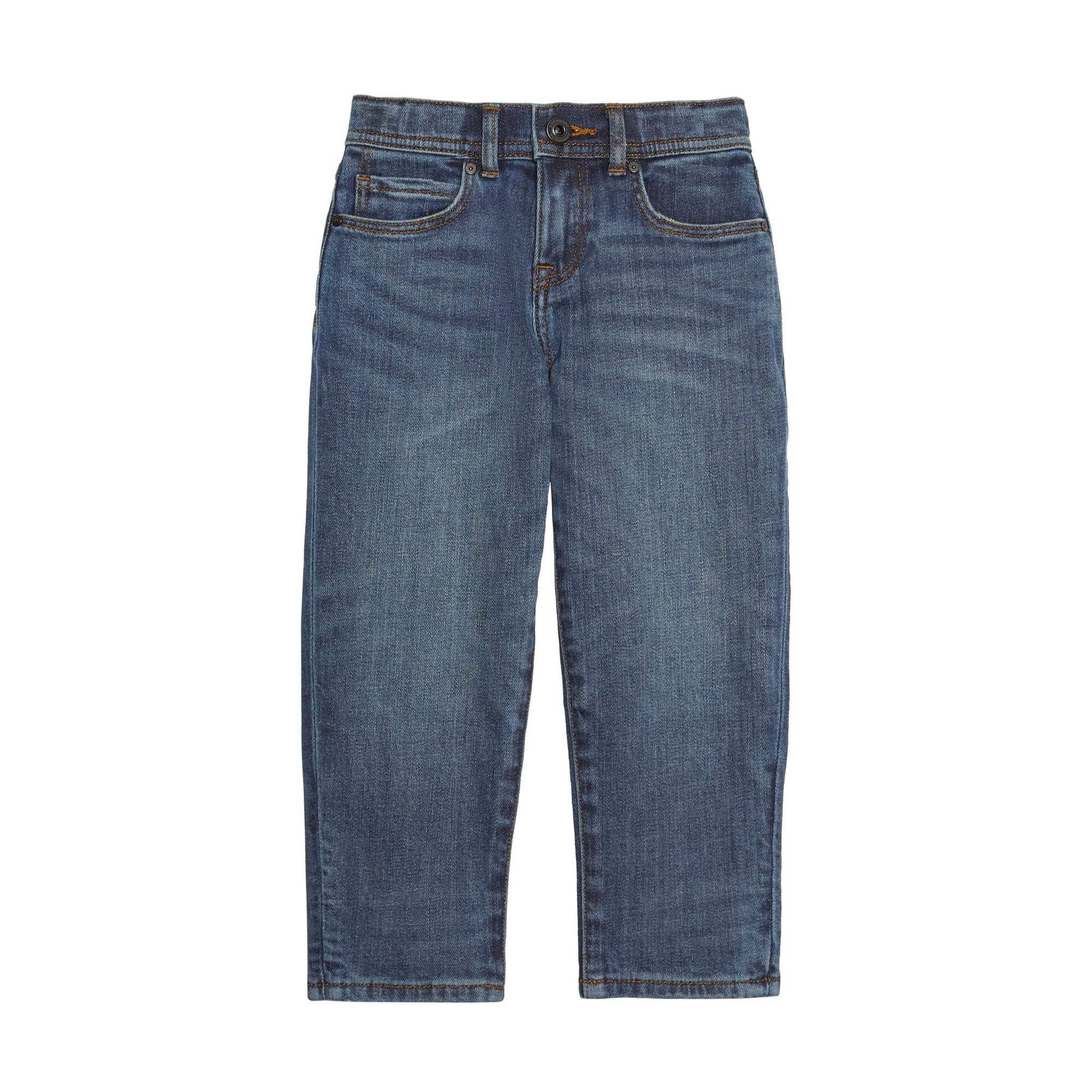 MID INDIGO Jean décontracté en denim stretch
