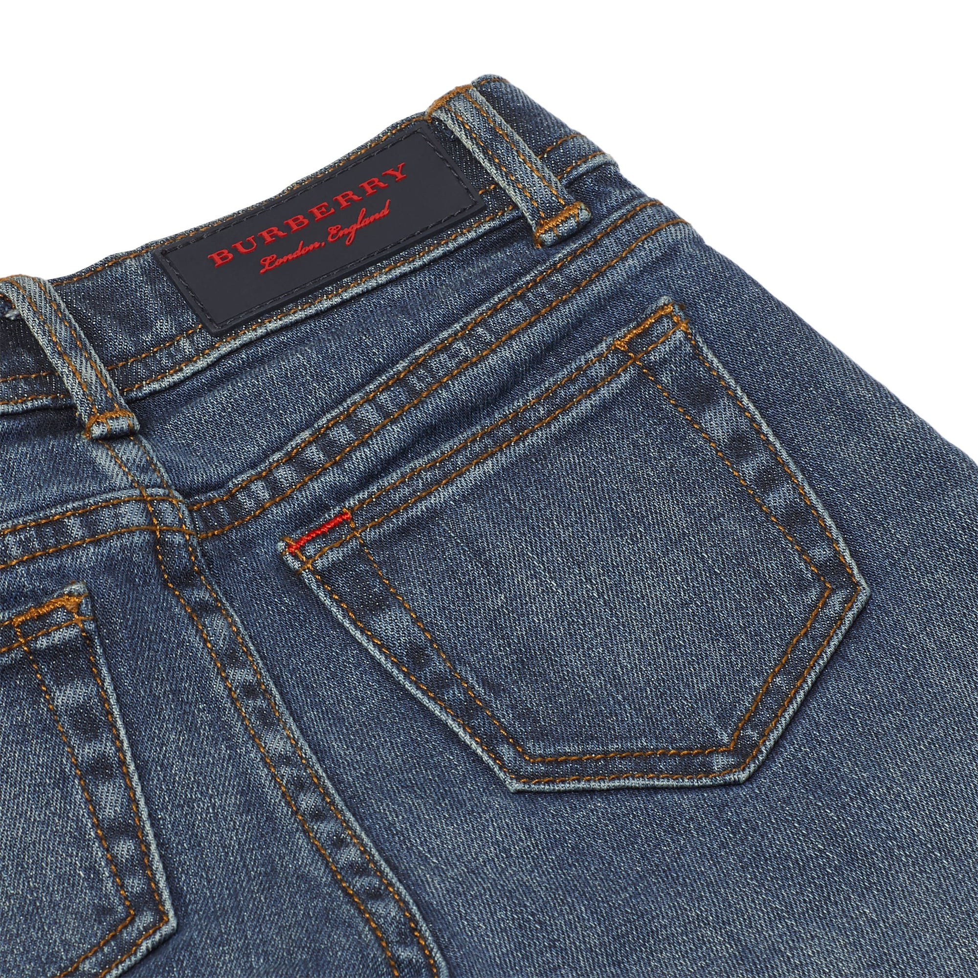MID INDIGO Jean décontracté en denim stretch