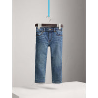 MID INDIGO Jean décontracté en denim stretch