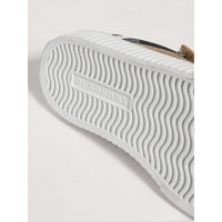 CLASSIC/OPTIC WHITE Sneakers en coton House check et cuir
