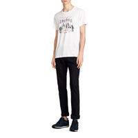 WHITE T-shirt en coton à imprimé Panorama londonien