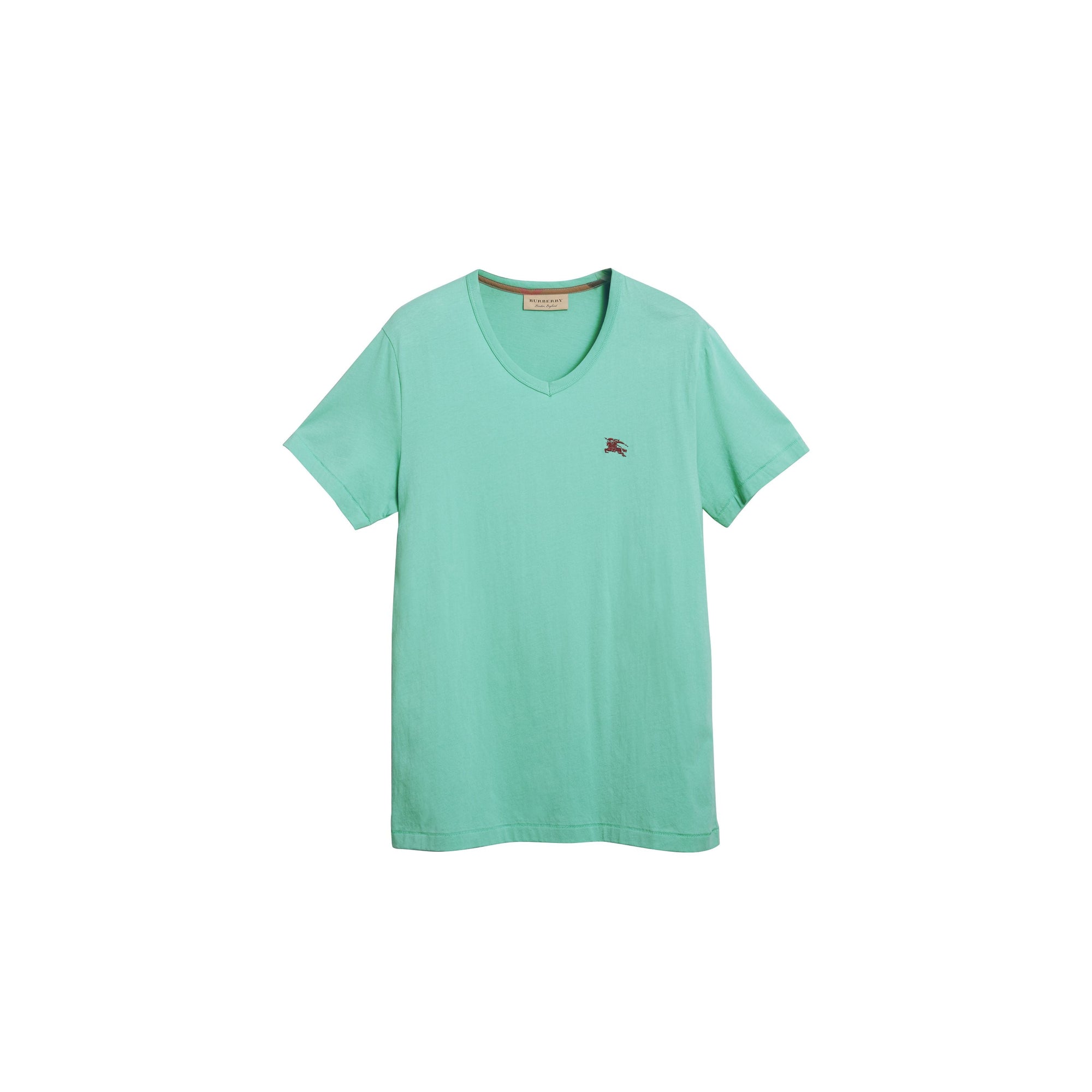 TURQUOISE T-shirt en jersey de coton