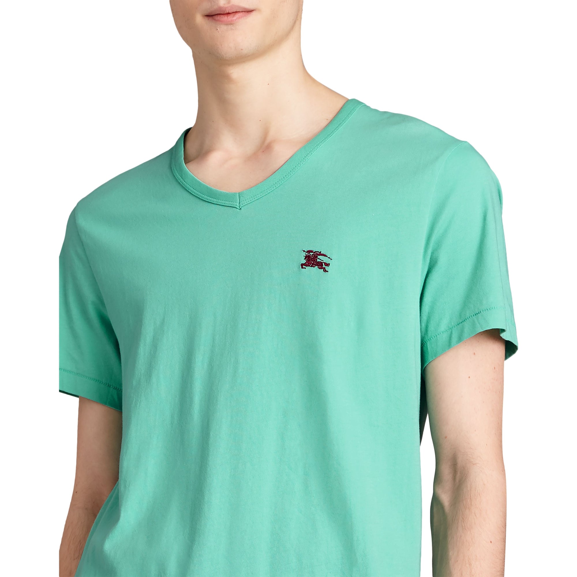 TURQUOISE T-shirt en jersey de coton
