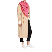 BRIGHT RED Bandana Burberry en cachemire