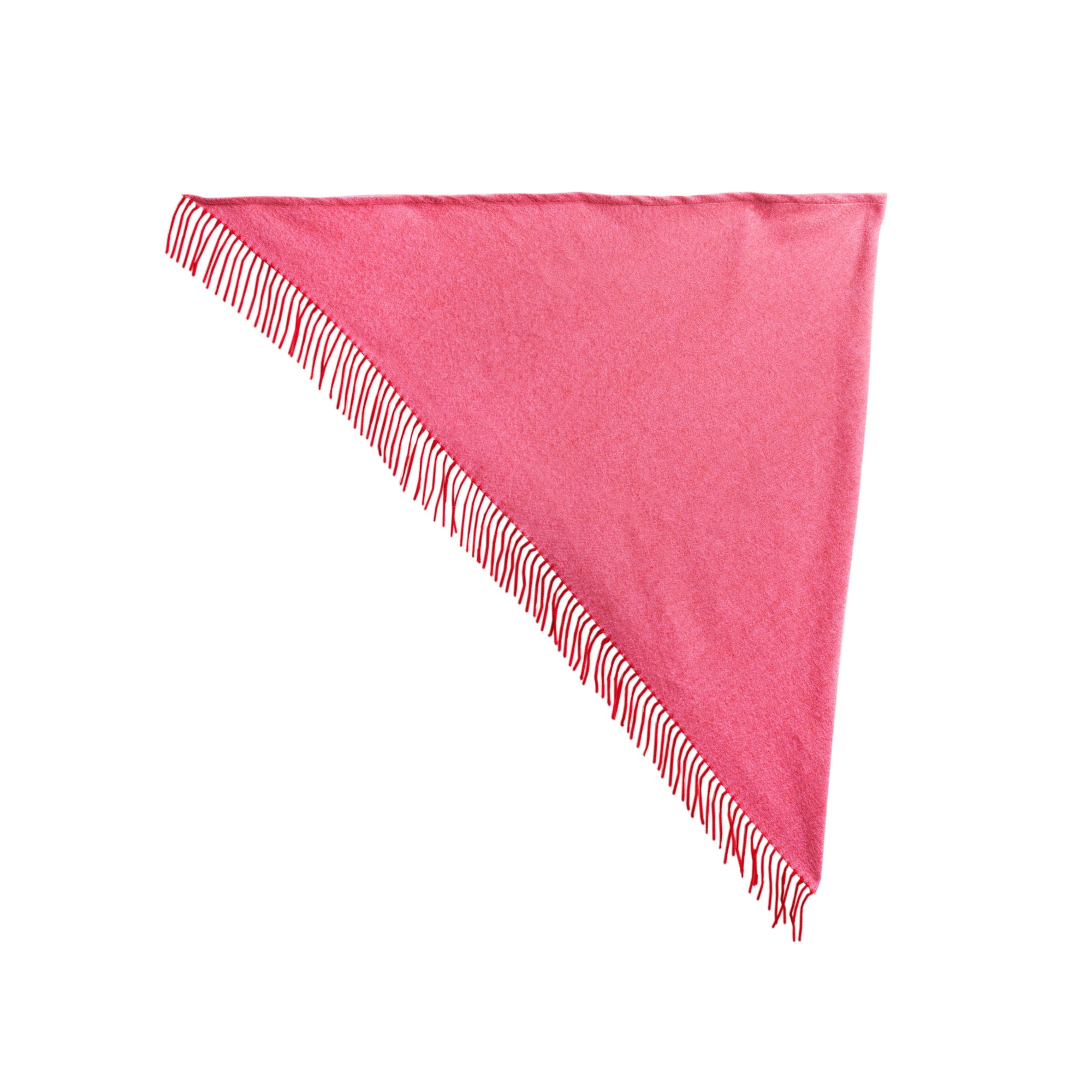 BRIGHT RED Bandana Burberry en cachemire