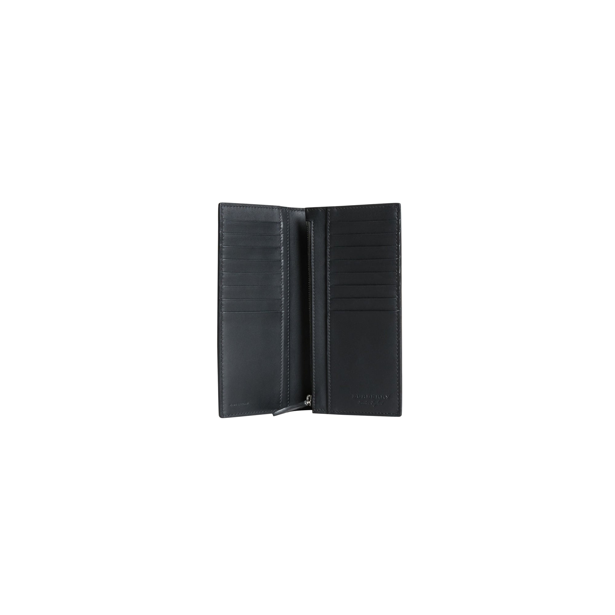 BLACK Portefeuille continental à motif Haymarket check avec cuir