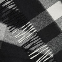 BLACK Bandana Burberry en cachemire à motif check