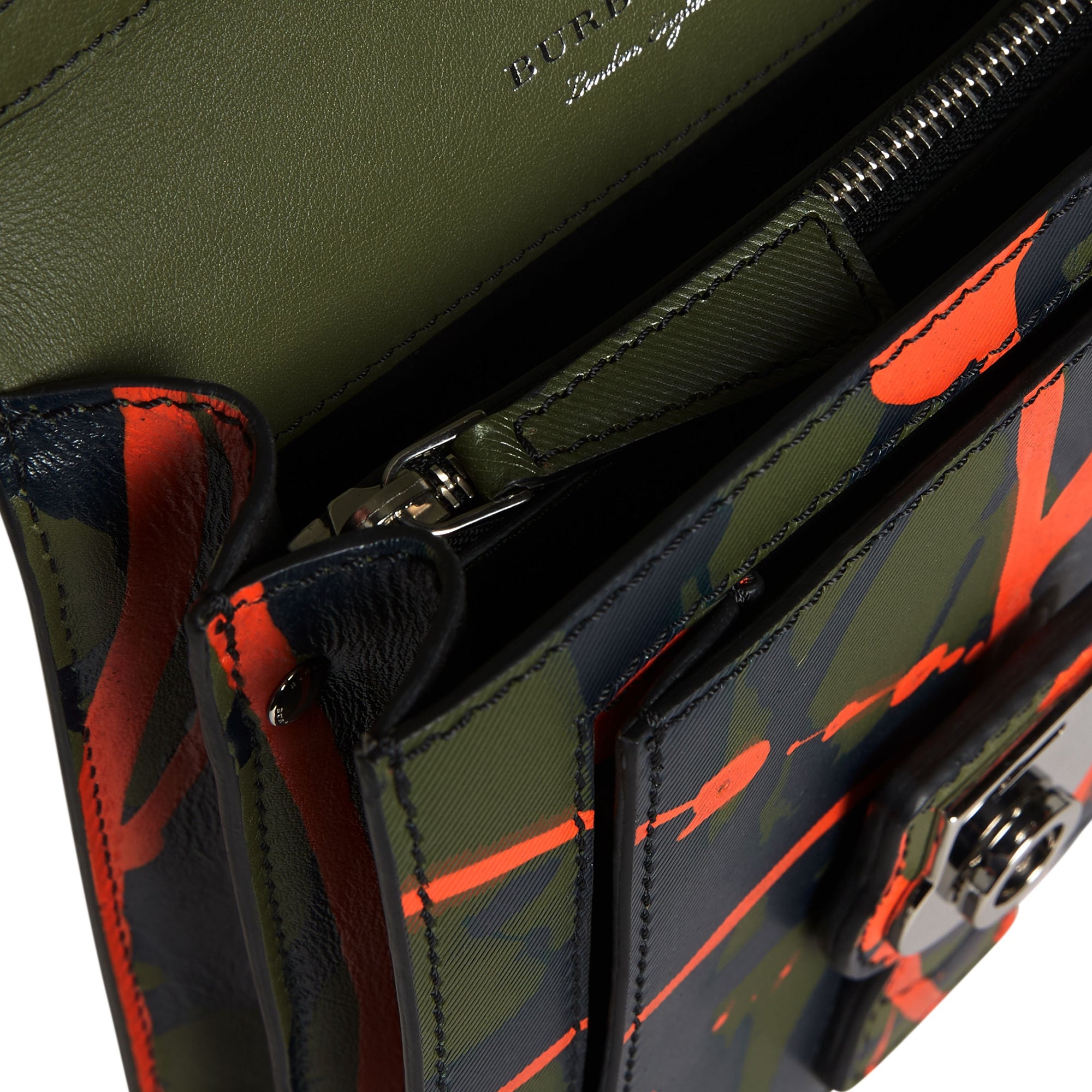 SLATE GREEN/SPLASH Petit sac cartable DK88 à imprimé Splash