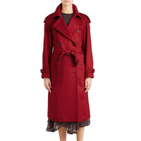 PARADE RED Trench en cachemire