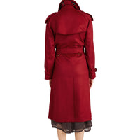 PARADE RED Trench en cachemire
