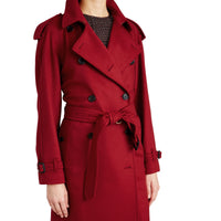 PARADE RED Trench en cachemire