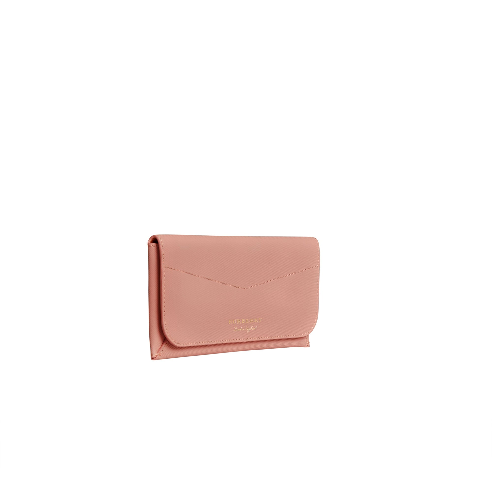 ASH ROSE/PL CLEMN Portefeuille à rabat en cuir trench