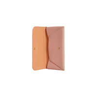 ASH ROSE/PL CLEMN Portefeuille à rabat en cuir trench