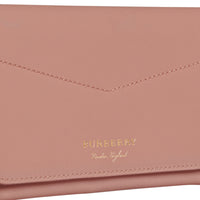 ASH ROSE/PL CLEMN Portefeuille à rabat en cuir trench