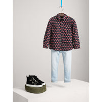 PARADE RED Chemise en coton avec imprimé à pois