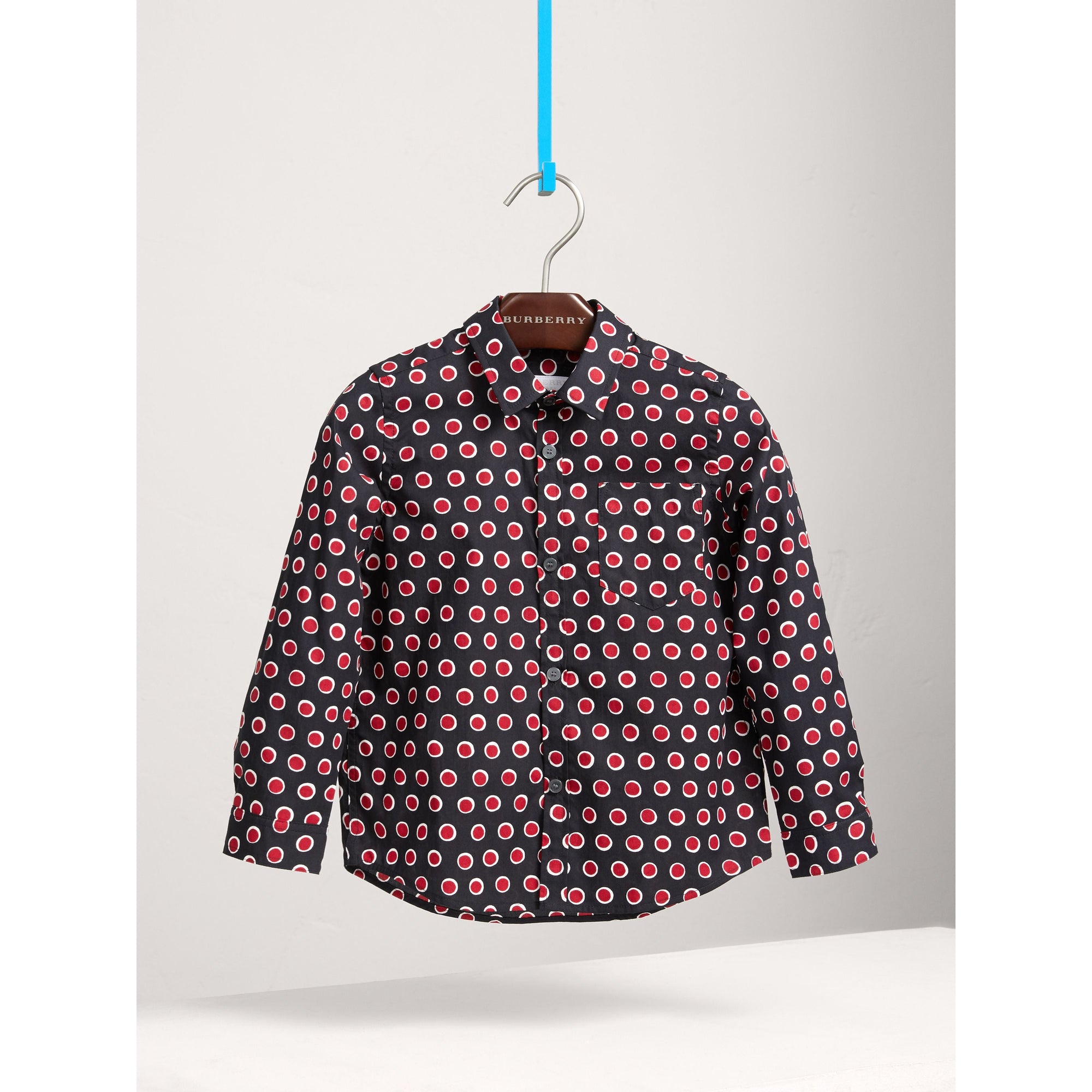 PARADE RED Chemise en coton avec imprimé à pois