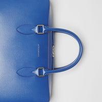 Attaché-case en cuir london - Bleu profond