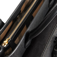 BLACK Sac The Banner moyen de style richelieu
