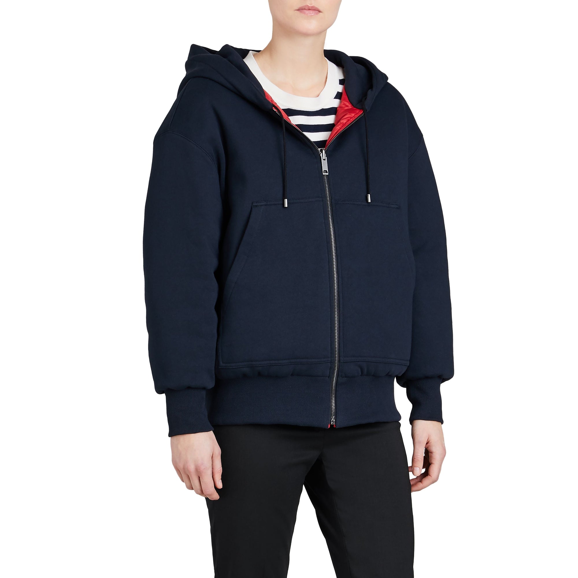 PARADE RED Bomber réversible à capuche rembourré en duvet