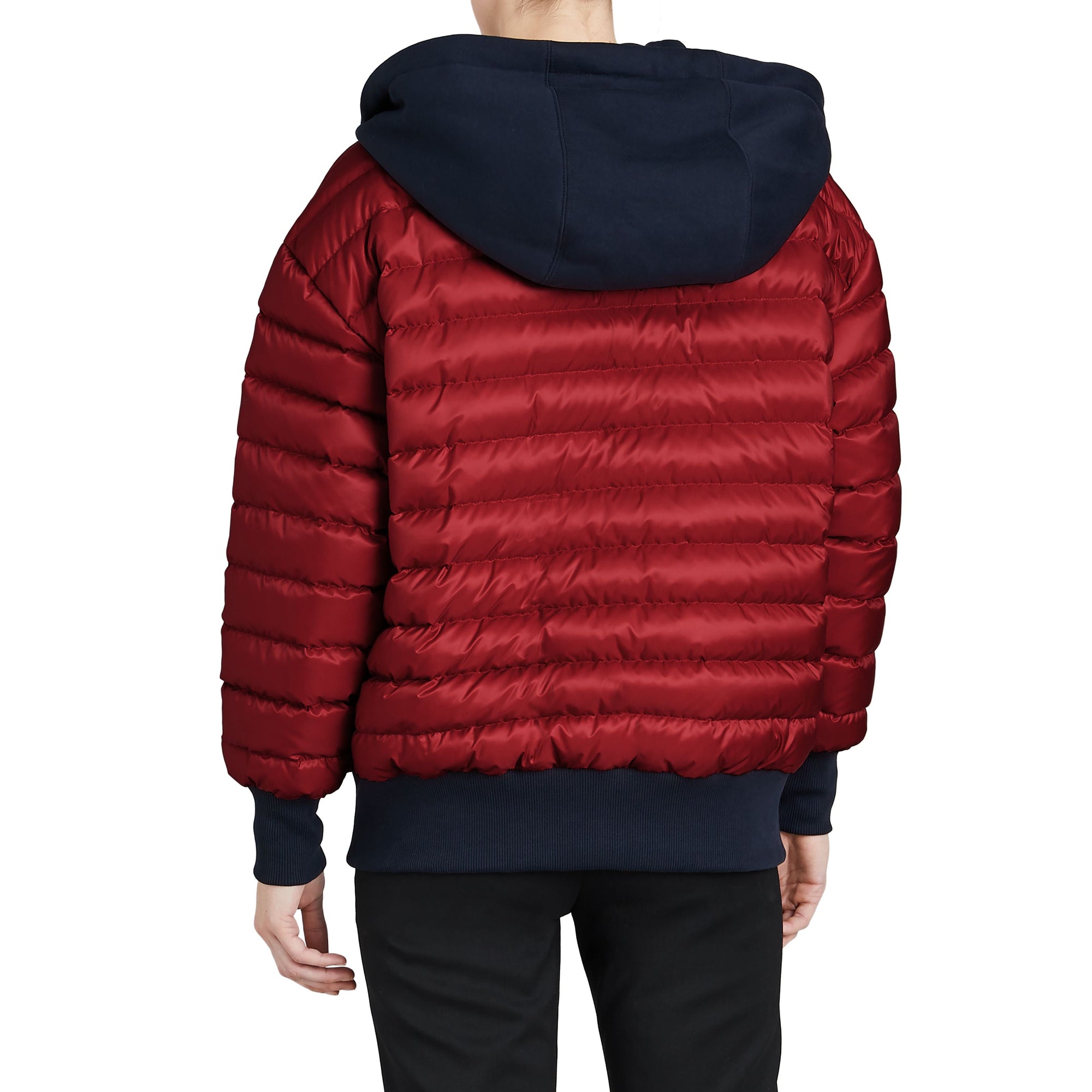 PARADE RED Bomber réversible à capuche rembourré en duvet