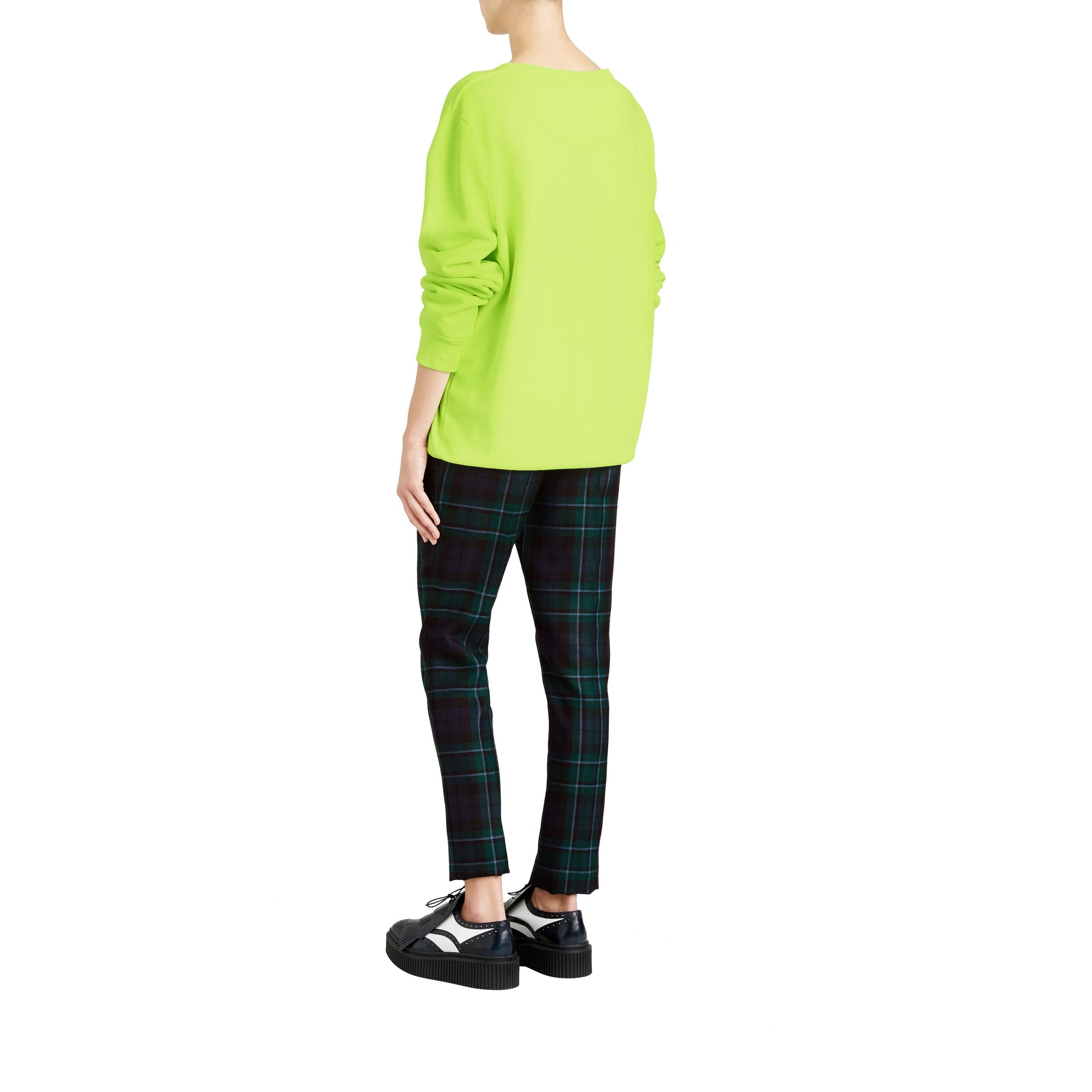 BRIGHT LEMON Sweat-shirt en coton avec imprimé Doodle