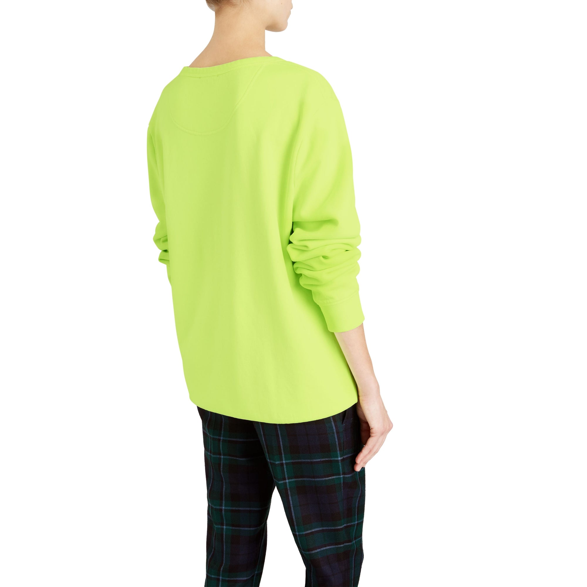 BRIGHT LEMON Sweat-shirt en coton avec imprimé Doodle