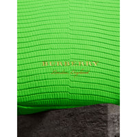 Mini sac porte-monnaie en lézard bicolore - Vert néon
