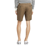 OLIVE GREEN Short chino en sergé de coton