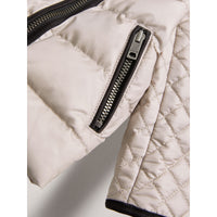 TAUPE GREY Veste imperméable rembourrée en duvet
