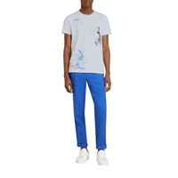 WHITE T-shirt en coton avec imprimés dessinés