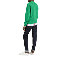 BRIGHT GREEN Sweat-shirt en coton à imprimé aventure