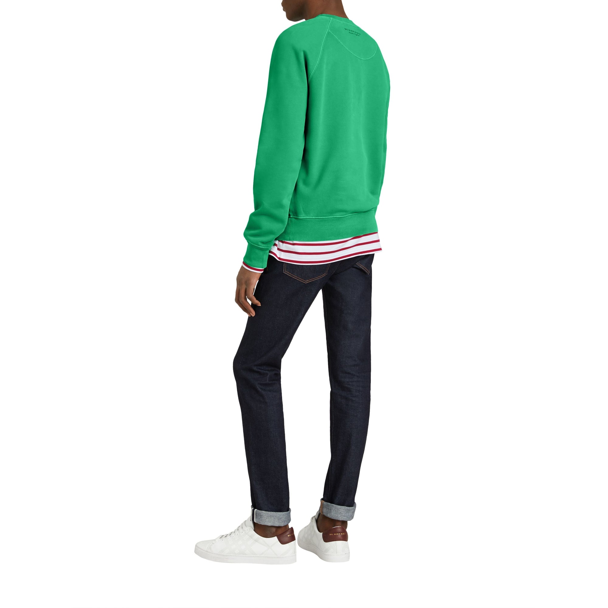 BRIGHT GREEN Sweat-shirt en coton à imprimé aventure