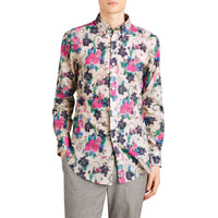 NATURAL Chemise à imprimé floral aquarelle