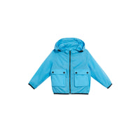 BRIGHT TURQUOISE Veste à capuche imperméable