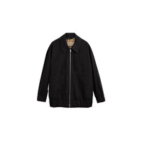 BLACK Veste Harrington en gabardine tropicale