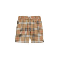 CAMEL Short de bain à motif Vintage check