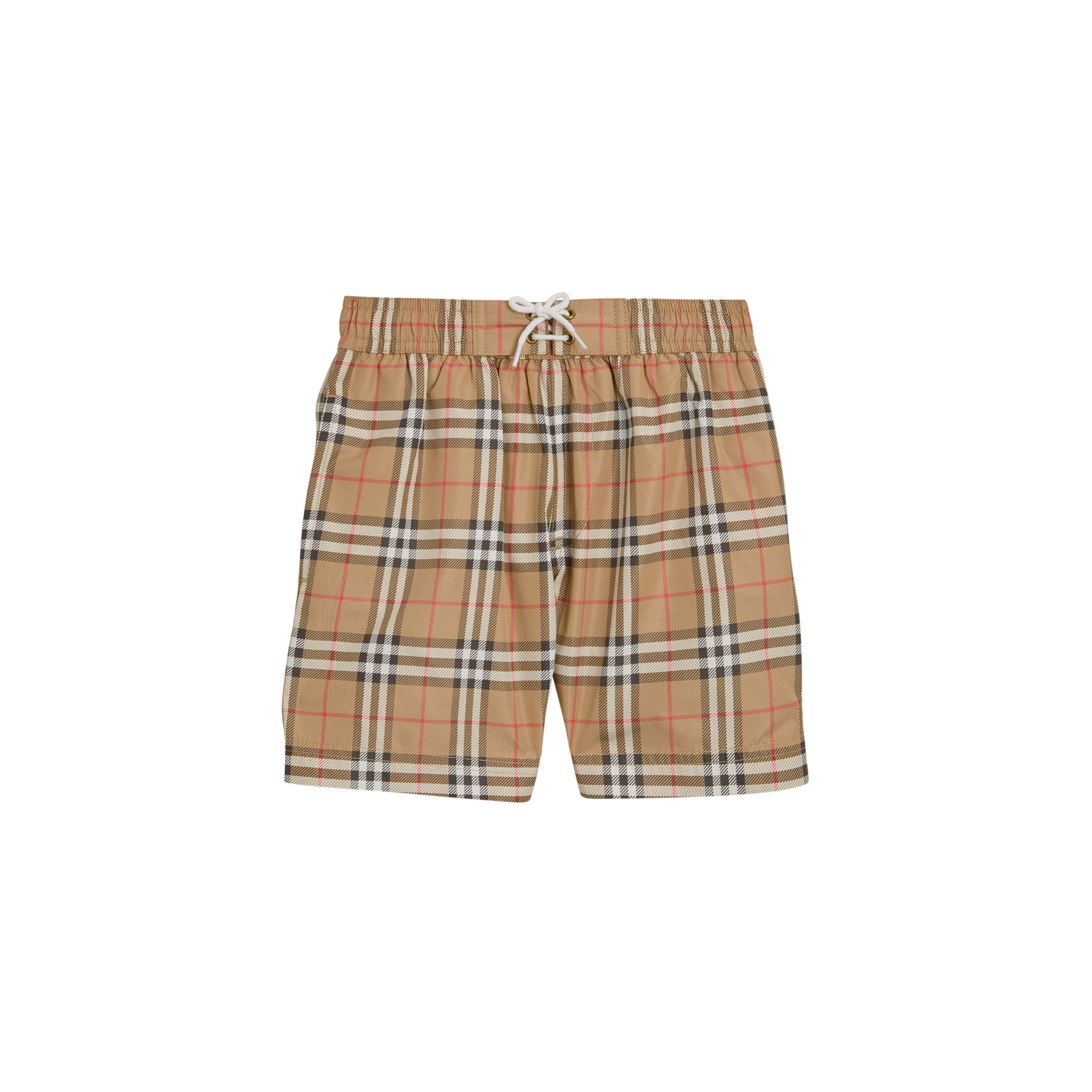 CAMEL Short de bain à motif Vintage check