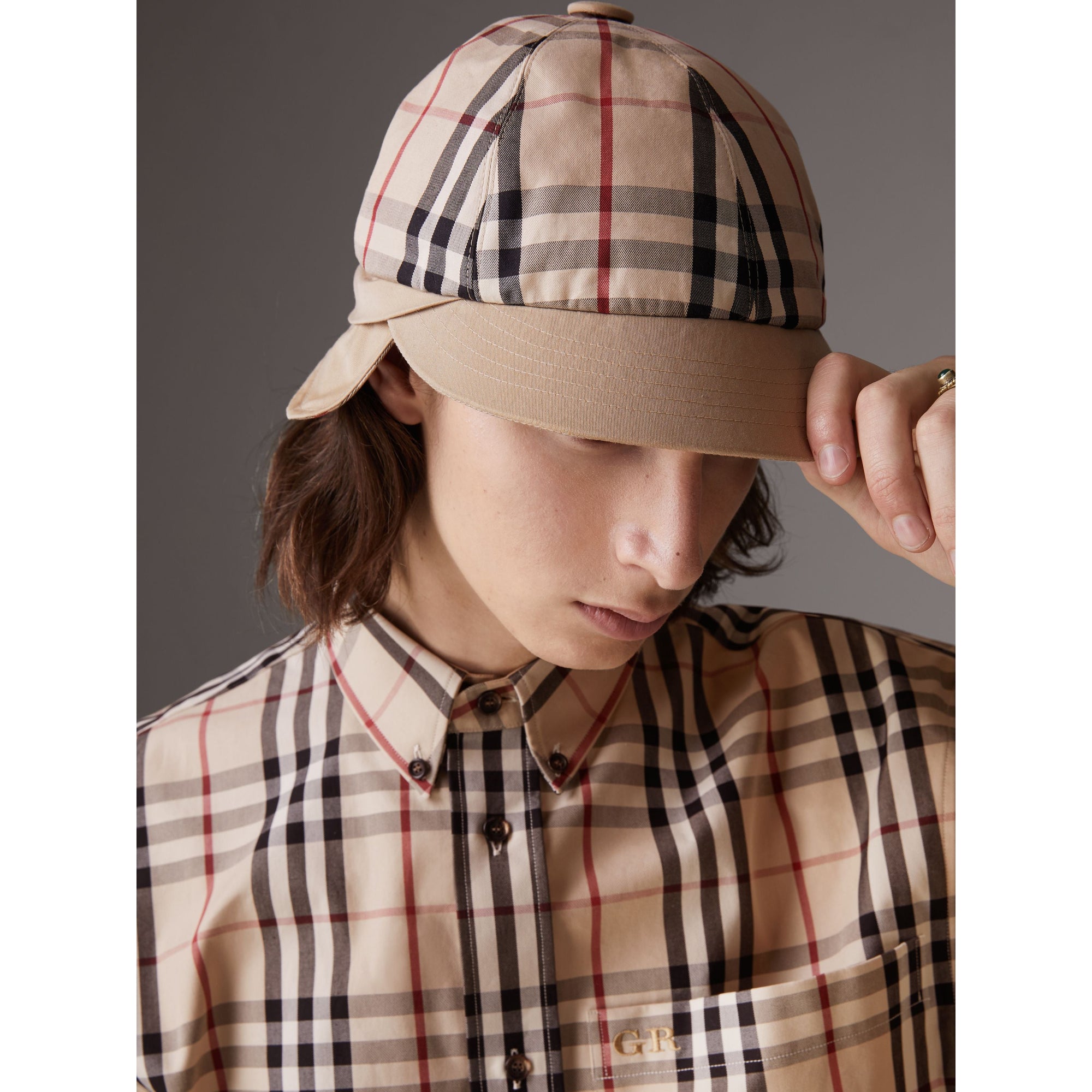 HONEY Casquette de baseball Gosha x Burberry
