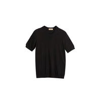 BLACK T-shirt en soie et cachemire