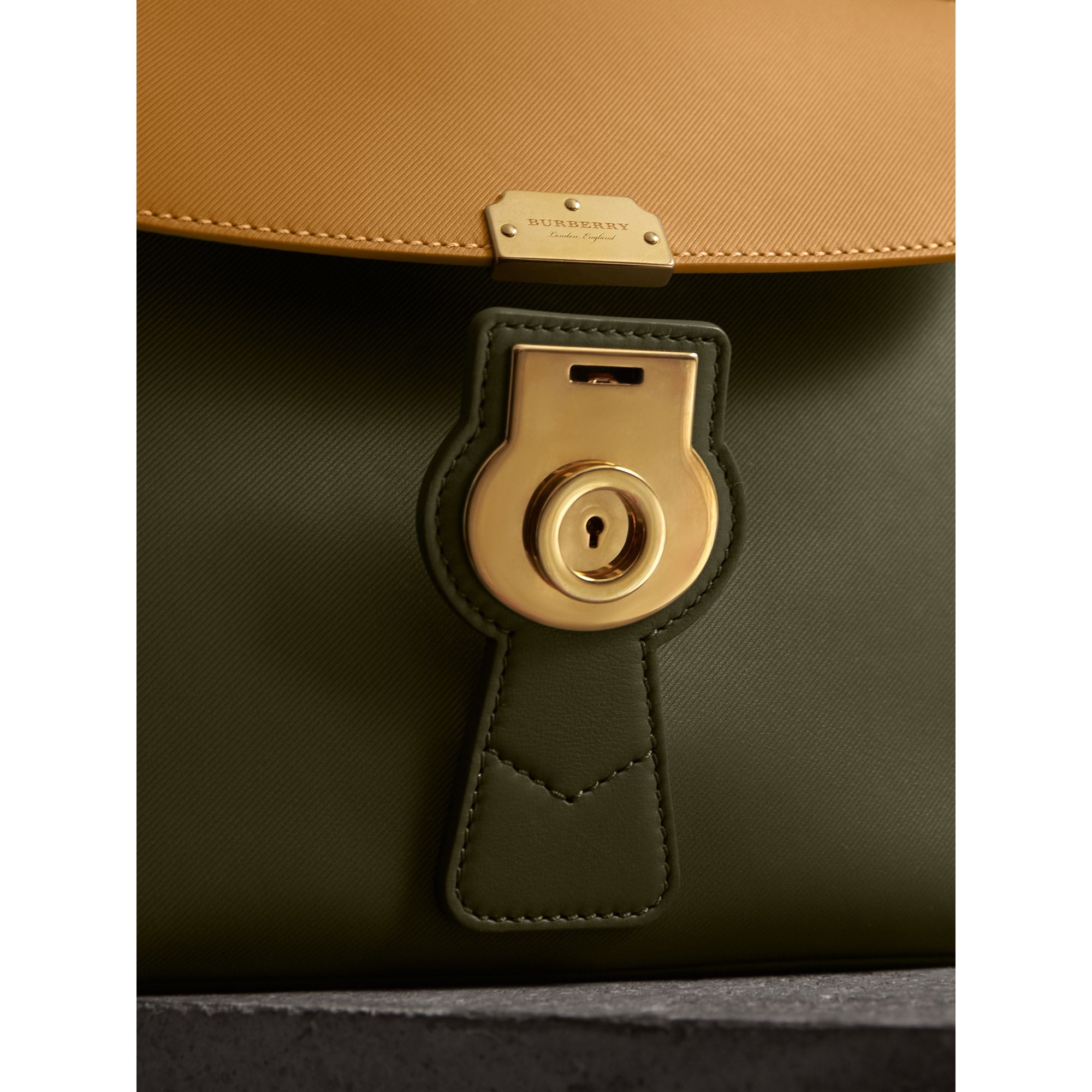 MOSS GREEN/OCHRE YEL Sac à main DK88 medium