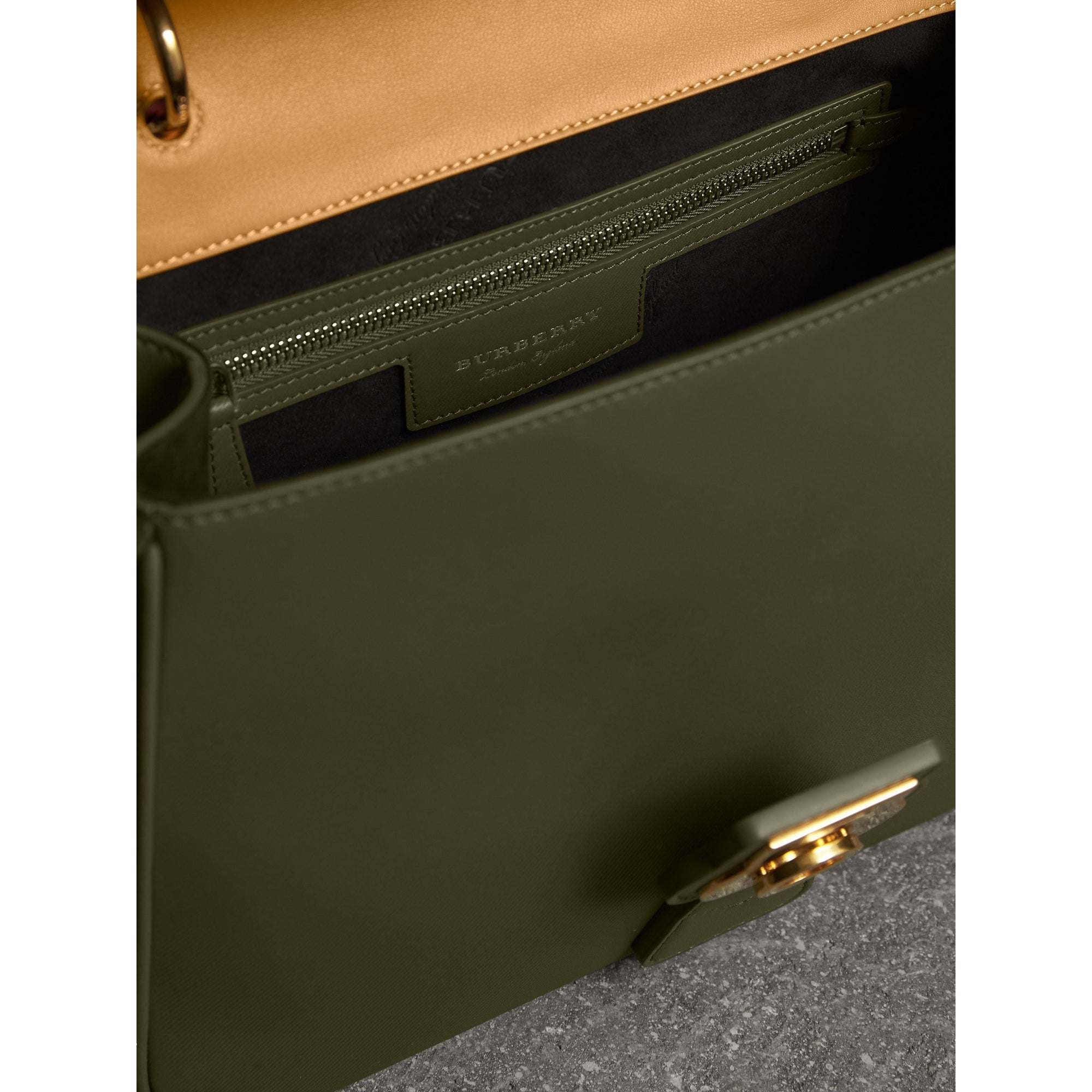 MOSS GREEN/OCHRE YEL Sac à main DK88 medium